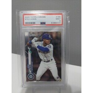 KYLE LEWIS 2020 Topps Chrome RC Rookie #186 PSA 9 MINT